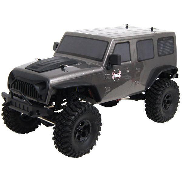 RGT EX86100V2 Jeep Wrangler 313 RTR 1 10TH CRAWLER Grey