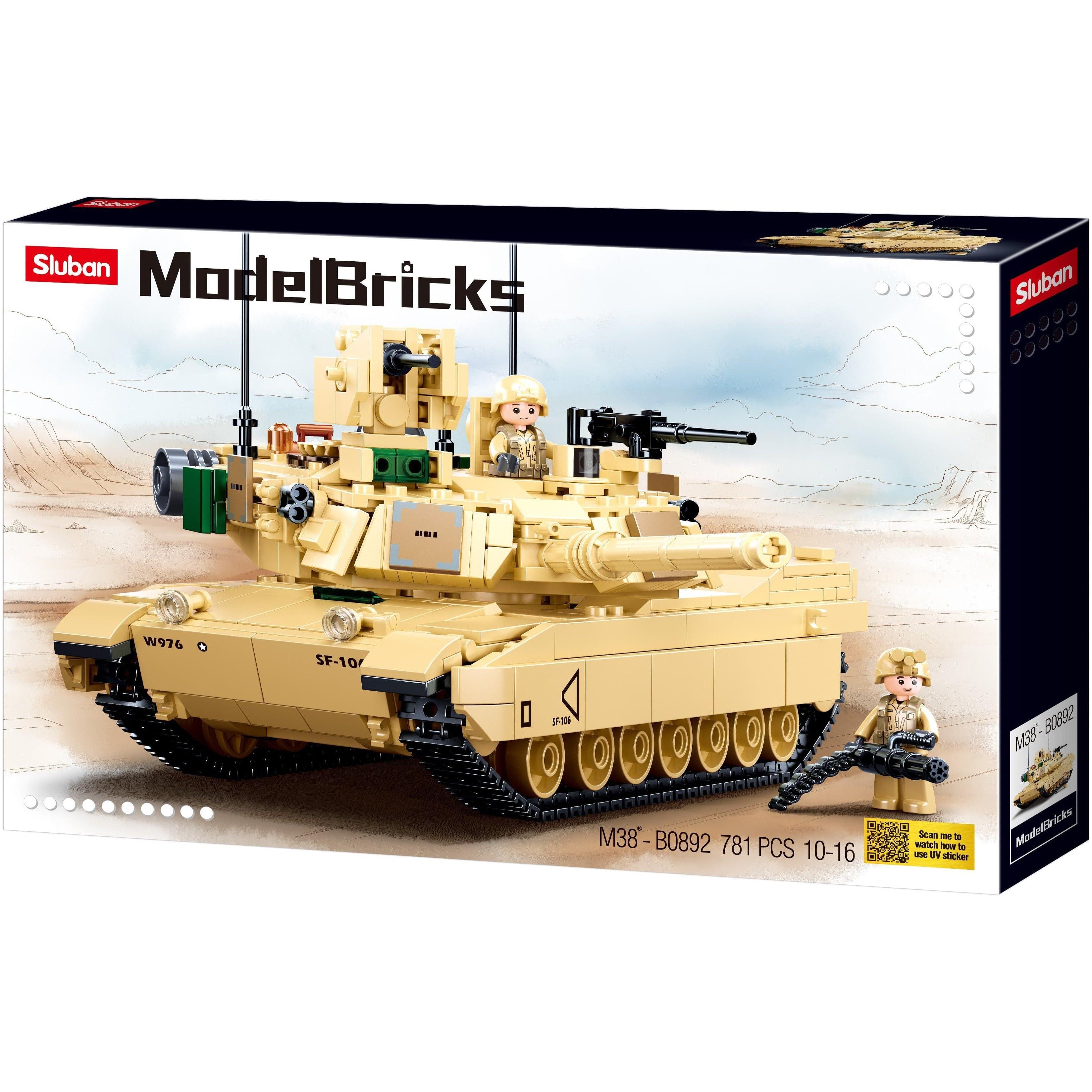 Sluban best sale lego tank