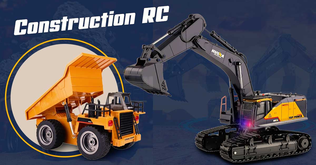 Ready-To-Run Construction RC Vehicles: Engaging Kids in Active Play