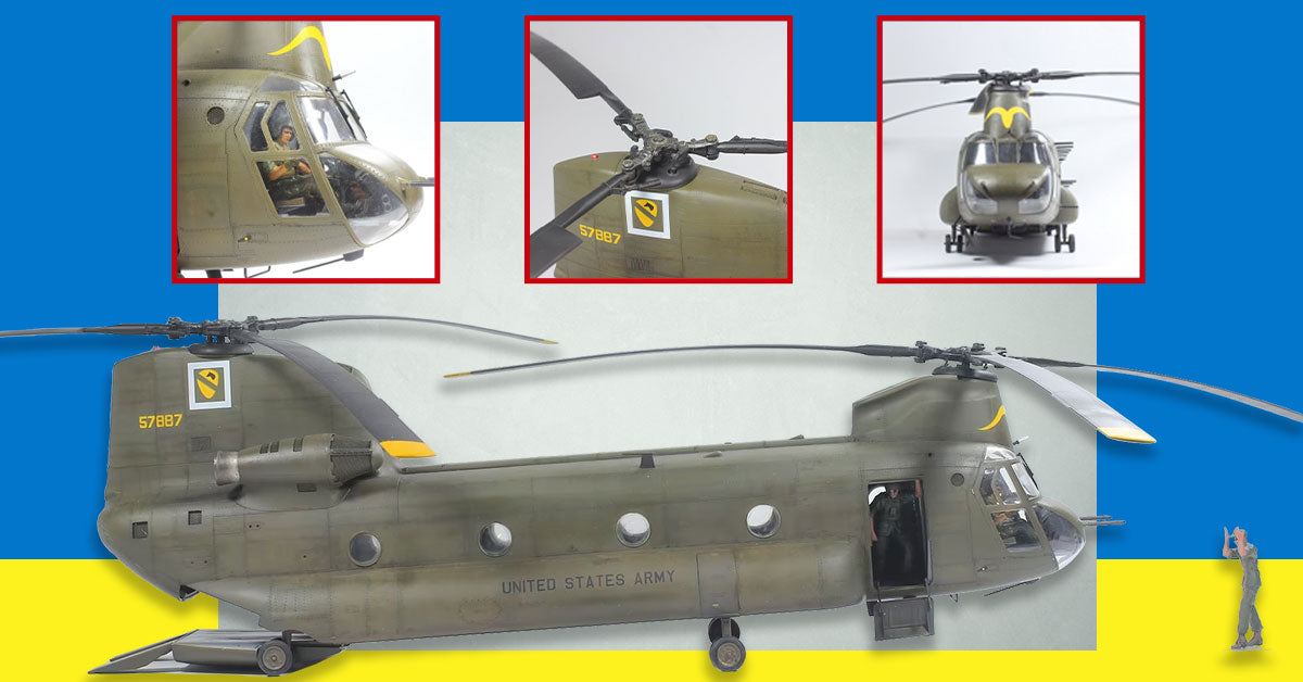 See what’s in: Trumpeter 1/35 Boeing CH-47A 