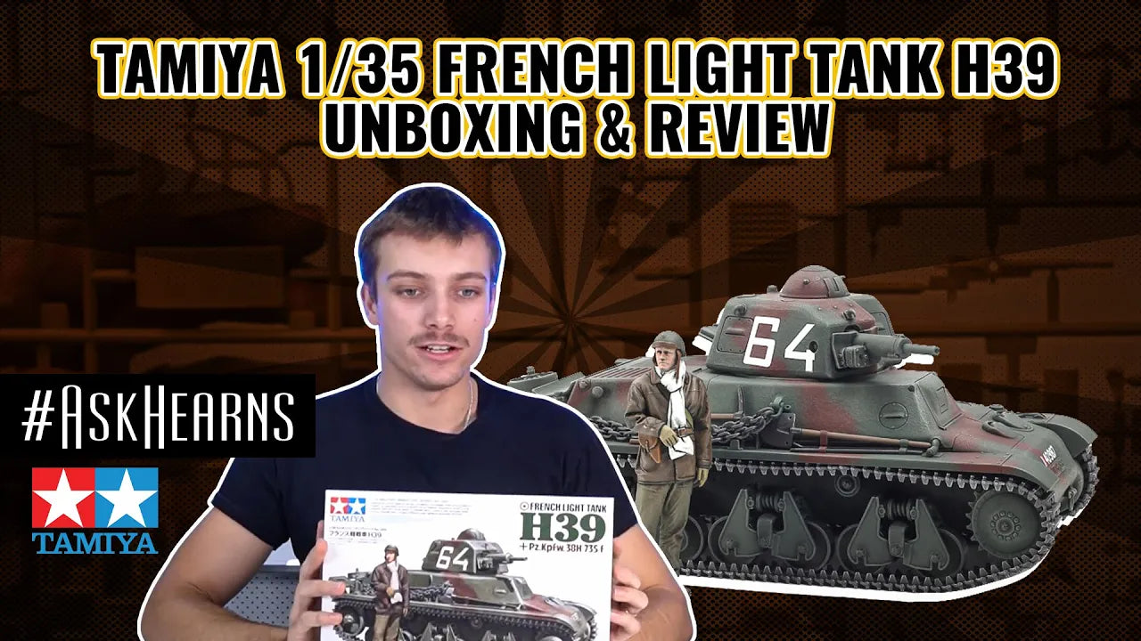 Tamiya 1/35 French Light Tank H39 – A Must-Have Kit for Military Modelers