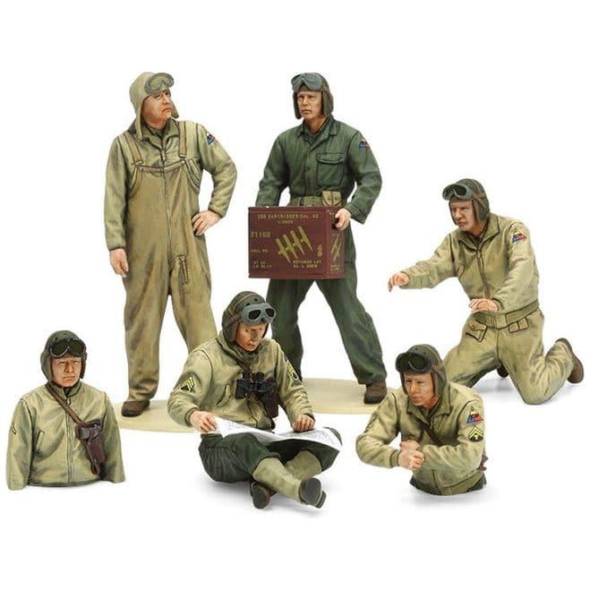 TAMIYA 1/35 U.S. Tank Crew (European Theater)