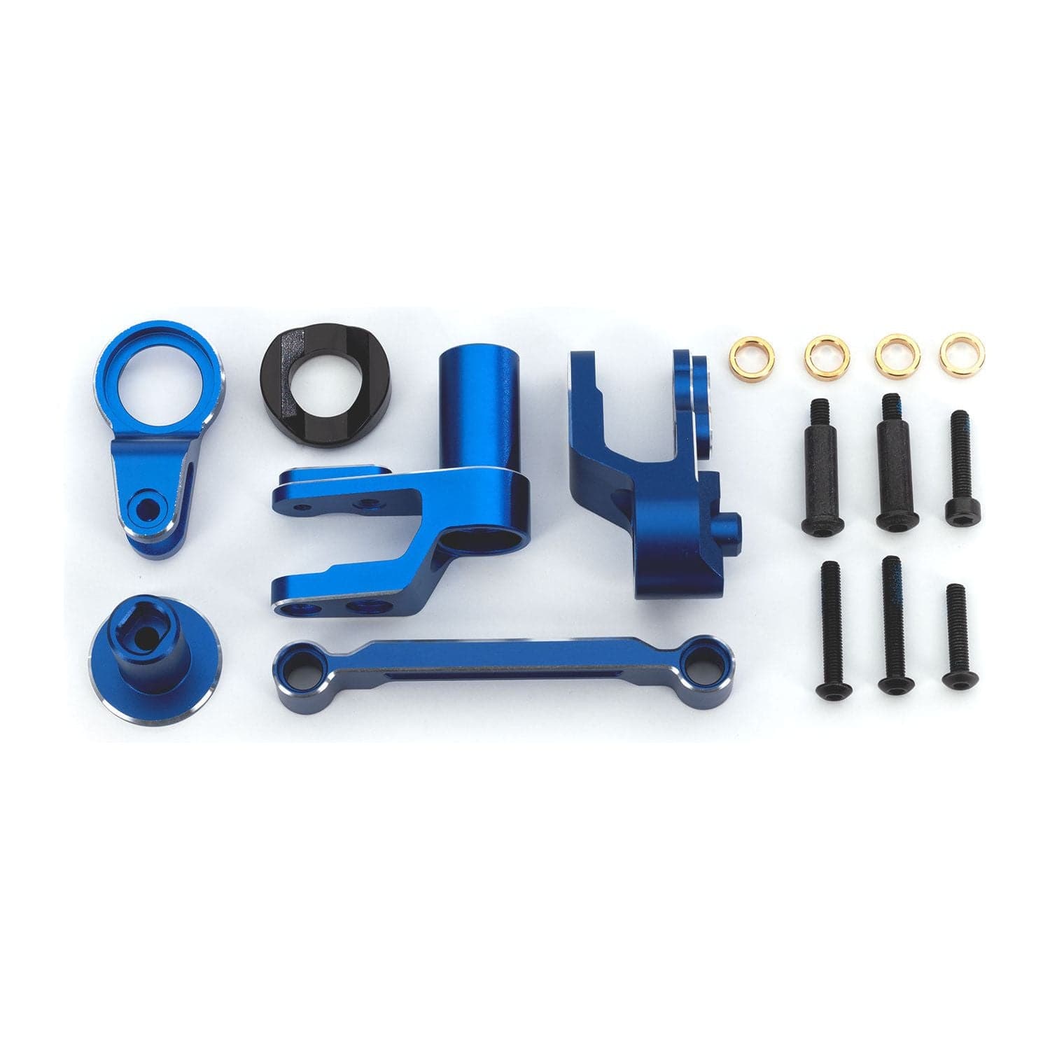 T/XAS STEERING BELLCRANKS ALUM BLUE