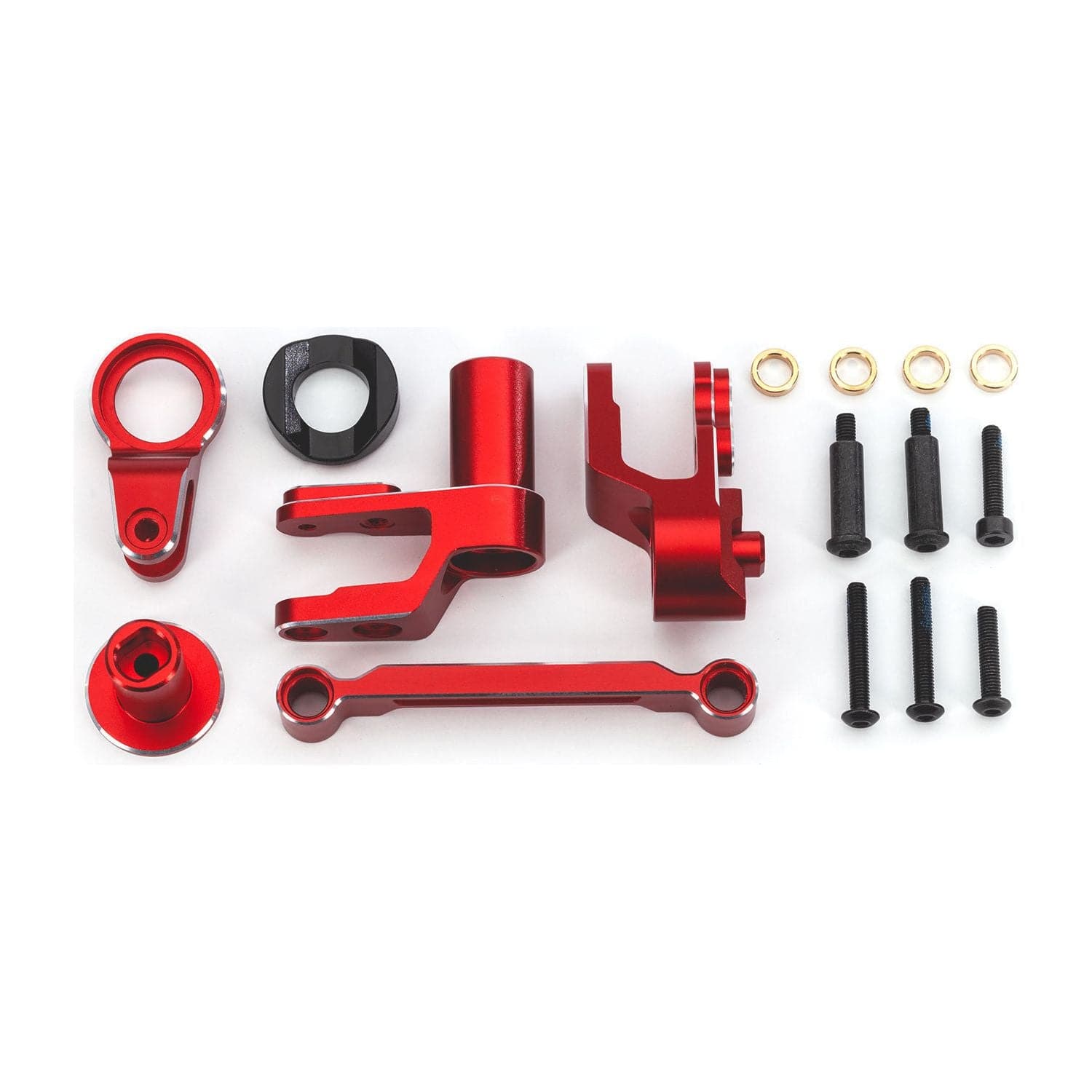 T/XAS STEERING BELLCRANKS ALUM RED