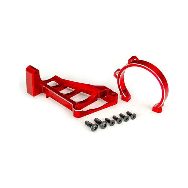 T/XAS MOTOR MOUNTS RED ALUM FOR 3483