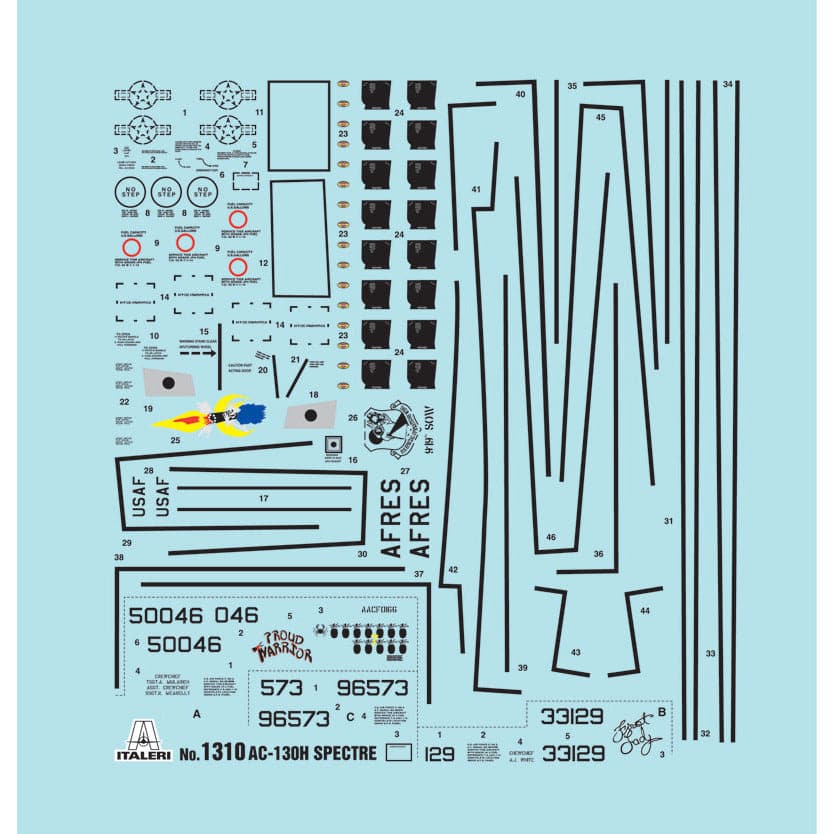 ITALERI 1/72 AC-130H "Spectre"