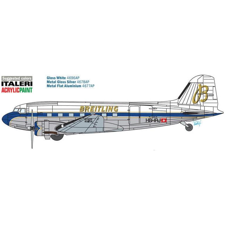 ITALERI 1/72 Breitling DC-3