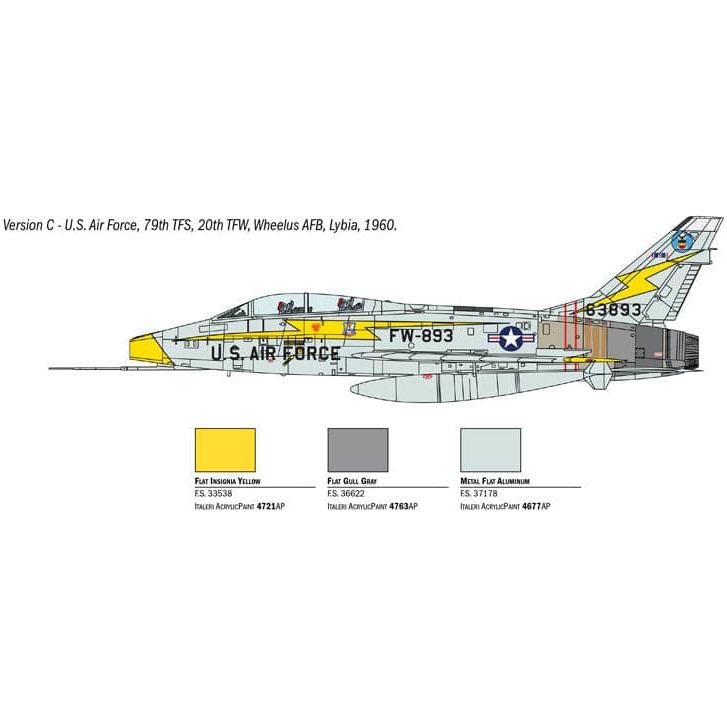 ITALERI 1/72 F-100F Super Sabre