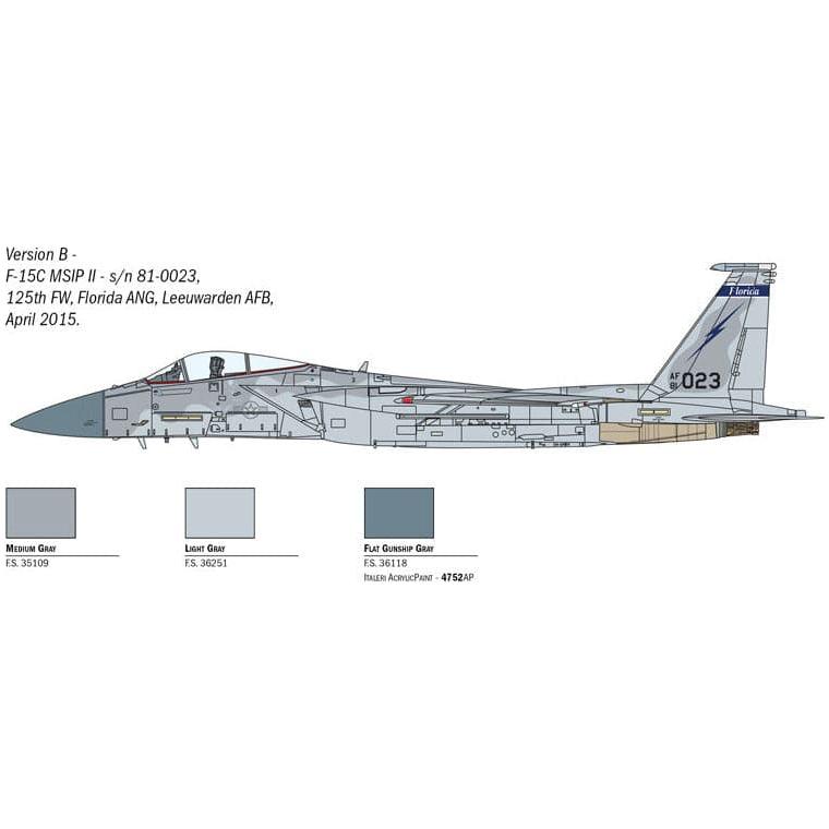 ITALERI 1/72 F-15C Eagle