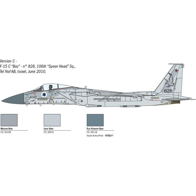 ITALERI 1/72 F-15C Eagle