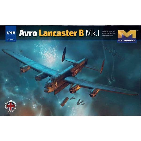 HONG KONG MODELS 1/48 Avro Lancaster B Mk.I