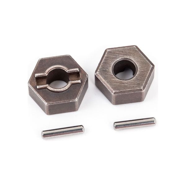 TRAXXAS Wheel Hubs, Hex (Steel) (2)/ Axle Pins (2) (1654R)