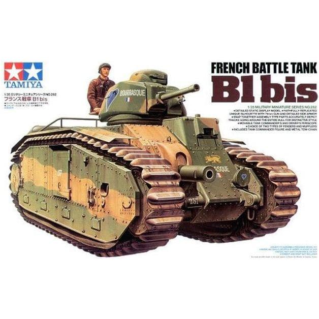 TAMIYA 1/35 French Battle Tank Char B1 bis