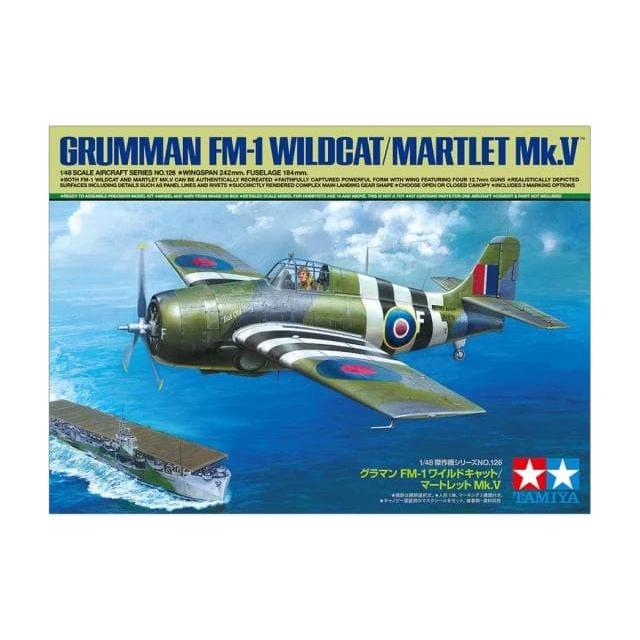 TAMIYA 1/48 Grumman FM-1 Wildcat/Martlet