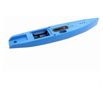 JOYSWAY DF65 V6 Blue Hull (Including Servo Tray, Deck Eyes, Finbox, Bumper)