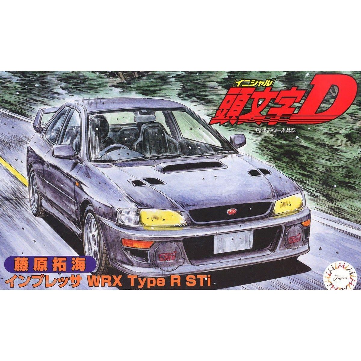 FUJIMI 1/24 Impressa WRX TypeR Sti Fujiwara Takumi [ISD-18] Plastic Model Kit