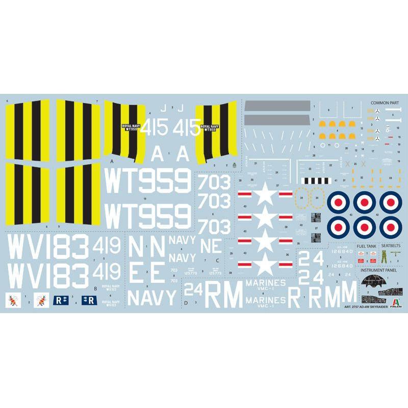 ITALERI 1/48 AD-4W Skyraider