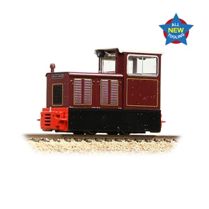 BACHMANN NARROW GAUGE OO9 Baguley-Drewry 70hp Diesel Lined Crimson