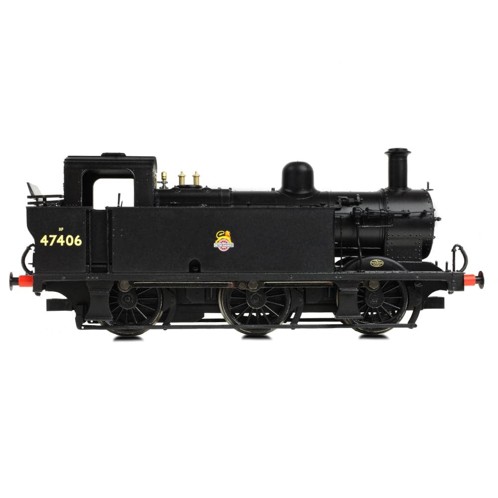 BRANCHLINE LMS Fowler 3F (Jinty) 47406 BR Black (Early Emblem)