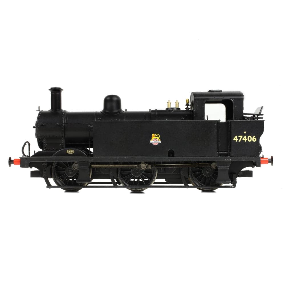 BRANCHLINE LMS Fowler 3F (Jinty) 47406 BR Black (Early Emblem)