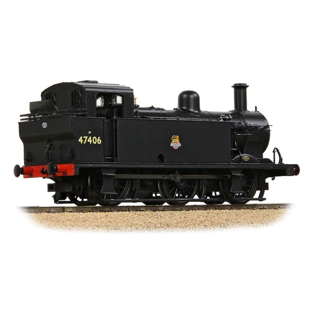 BRANCHLINE LMS Fowler 3F (Jinty) 47406 BR Black (Early Emblem)