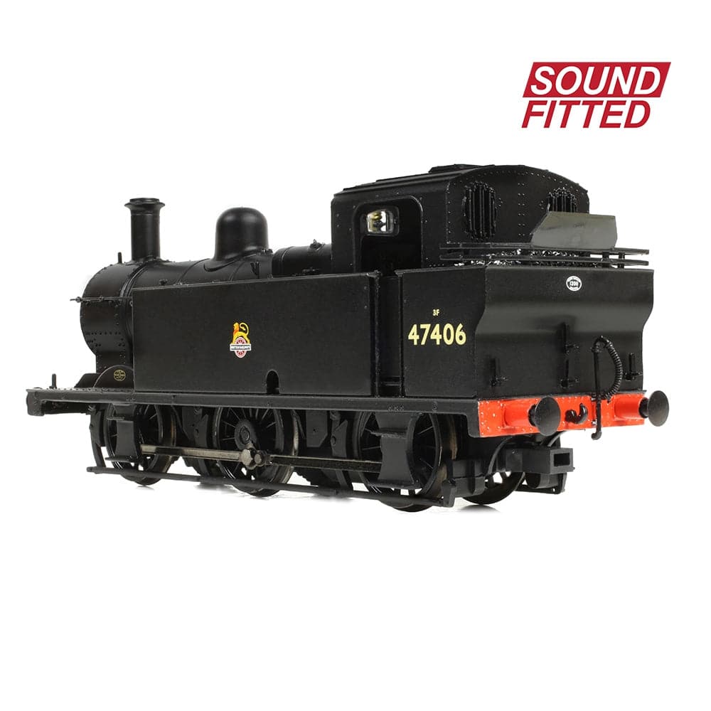 BRANCHLINE LMS Fowler 3F (Jinty) 47406 BR Black (Early Emblem)