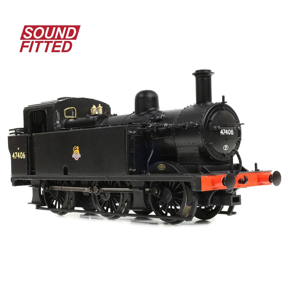 BRANCHLINE LMS Fowler 3F (Jinty) 47406 BR Black (Early Emblem)