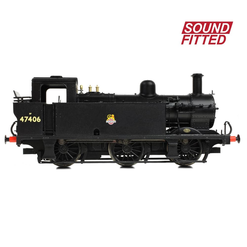 BRANCHLINE LMS Fowler 3F (Jinty) 47406 BR Black (Early Emblem)