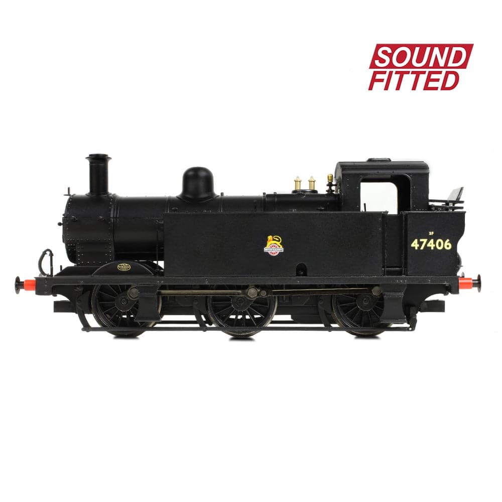 BRANCHLINE LMS Fowler 3F (Jinty) 47406 BR Black (Early Emblem)