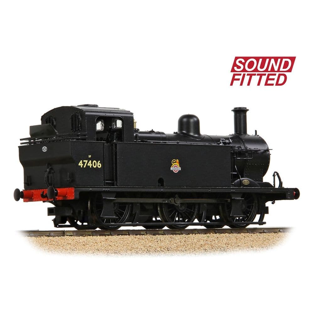 BRANCHLINE LMS Fowler 3F (Jinty) 47406 BR Black (Early Emblem)