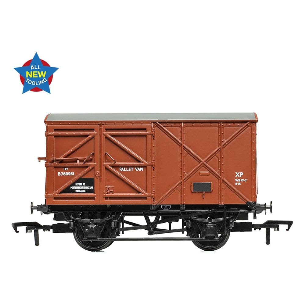 BRANCHLINE BR 12T Palvan 'Pallet Van' BR Bauxite (Early)