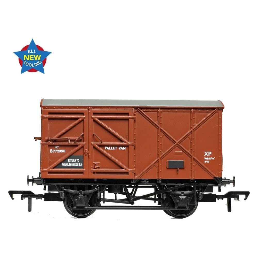 BRANCHLINE BR 12T Palvan 'Pallet Van' BR Bauxite (Early)