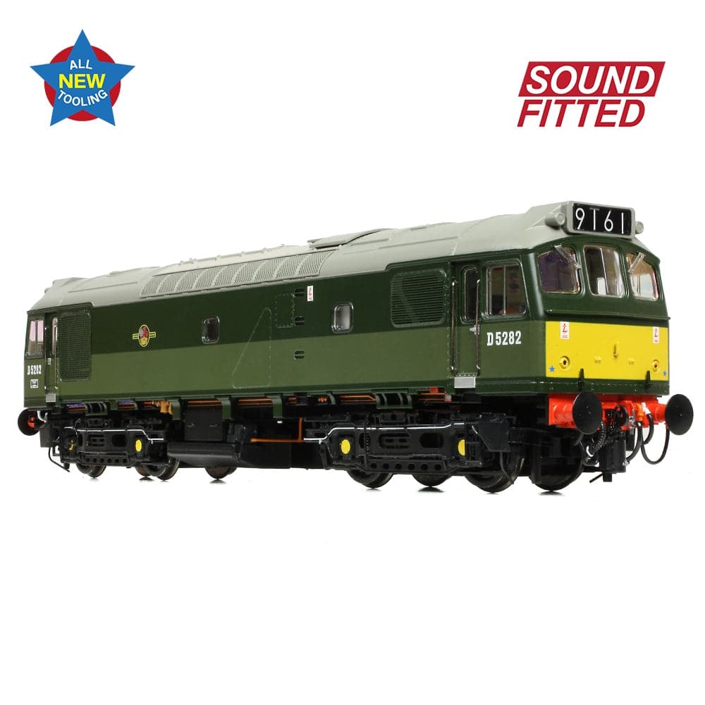 BRANCHLINE Class 25/2 D5282 BR Two-Tone Green (Small Yellow Panels)