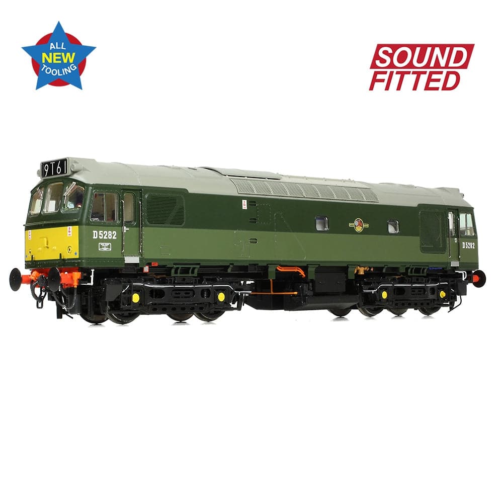 BRANCHLINE Class 25/2 D5282 BR Two-Tone Green (Small Yellow Panels)