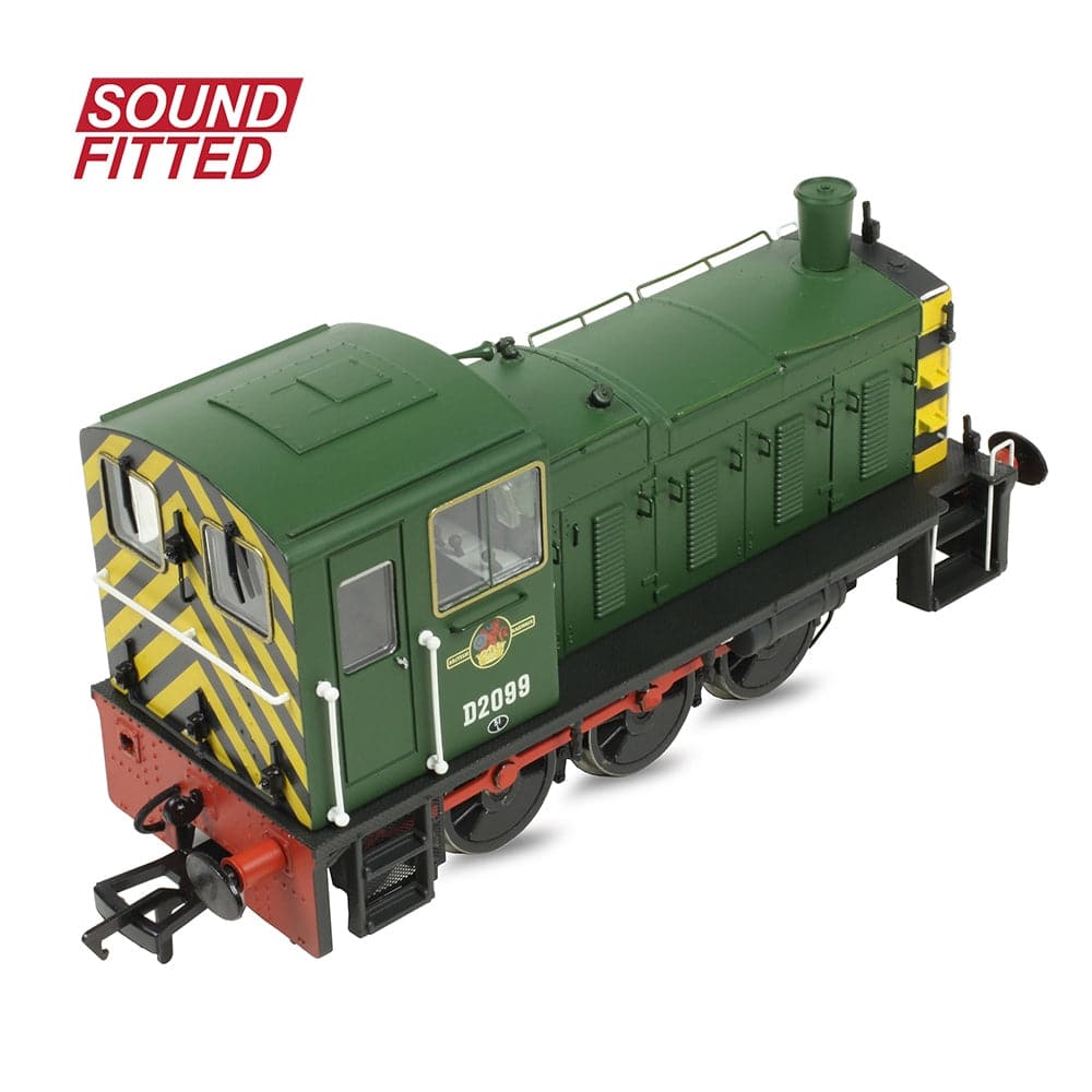 BRANCHLINE Class 03 D2099 BR Green (Wasp Stripes) [W]