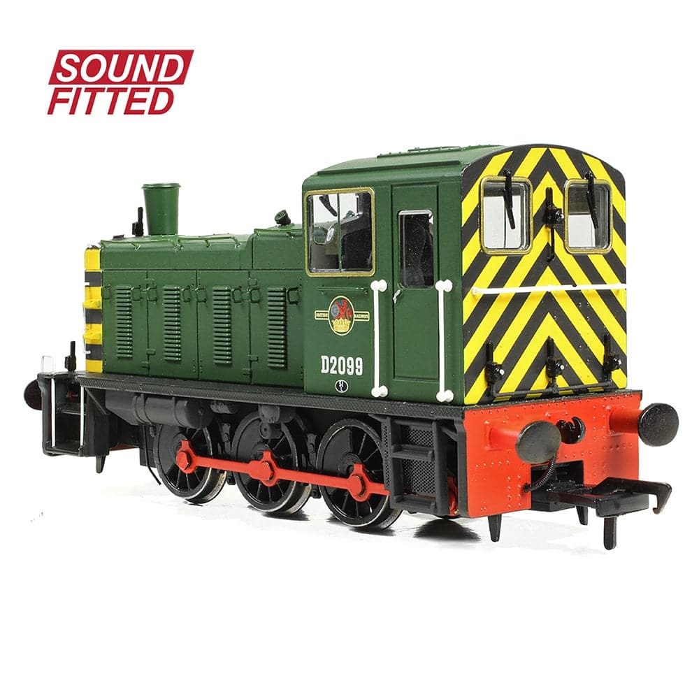 BRANCHLINE Class 03 D2099 BR Green (Wasp Stripes) [W]