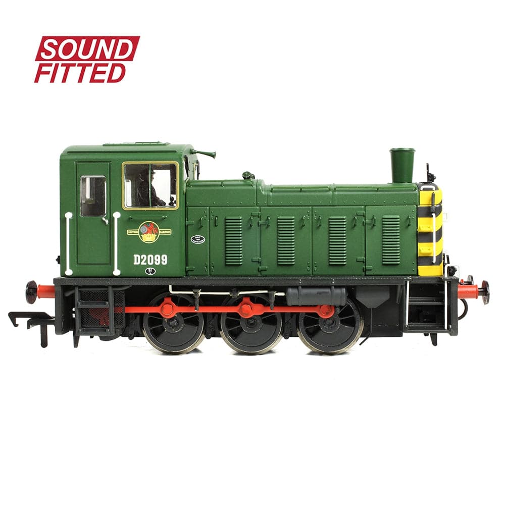 BRANCHLINE Class 03 D2099 BR Green (Wasp Stripes) [W]