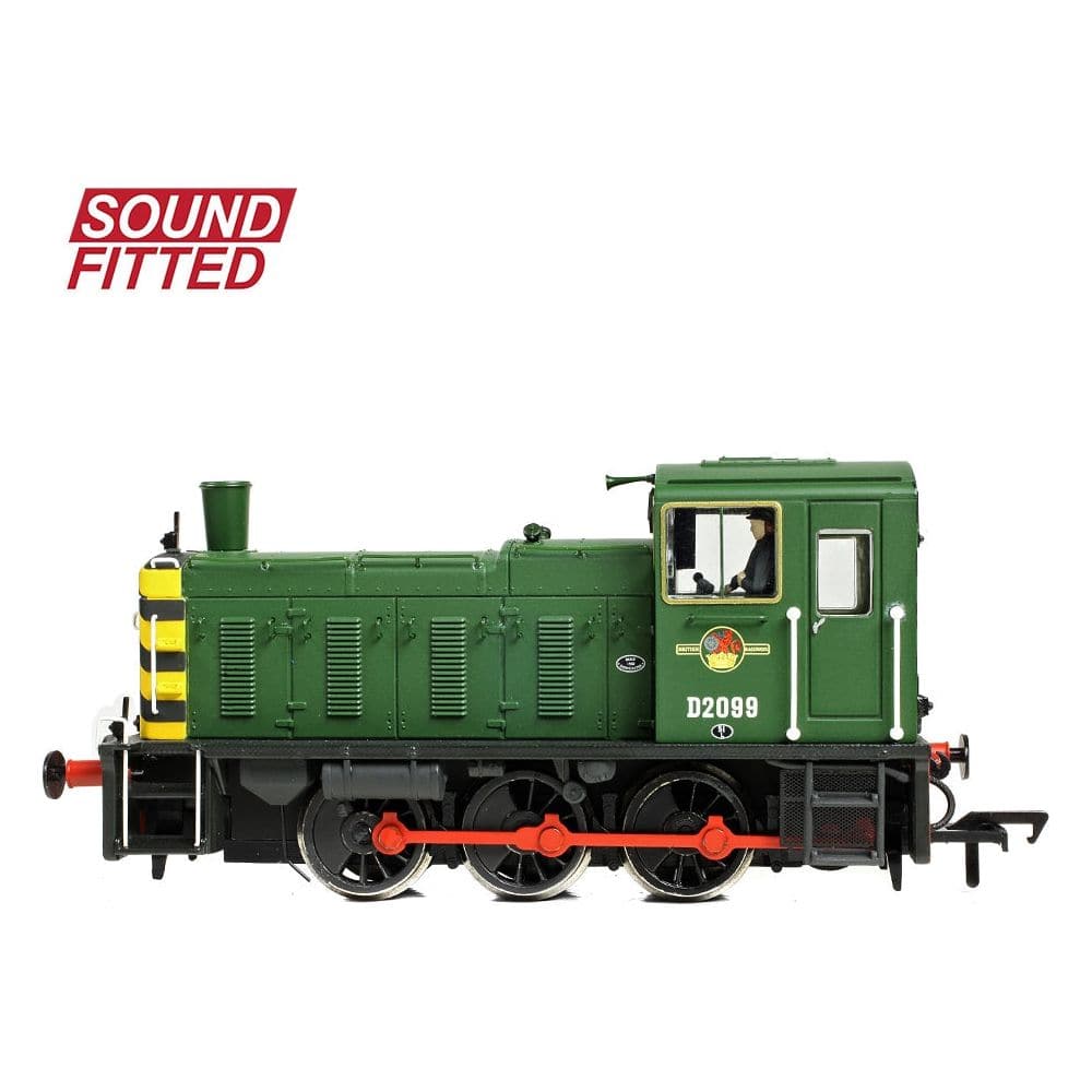 BRANCHLINE Class 03 D2099 BR Green (Wasp Stripes) [W]