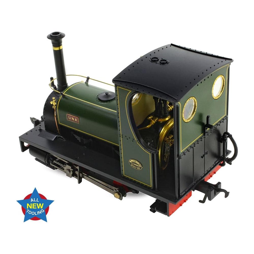 BACHMANN NARROW GAUGE NG7 Quarry Hunslet 0-4-0ST 'Una' Lined Green