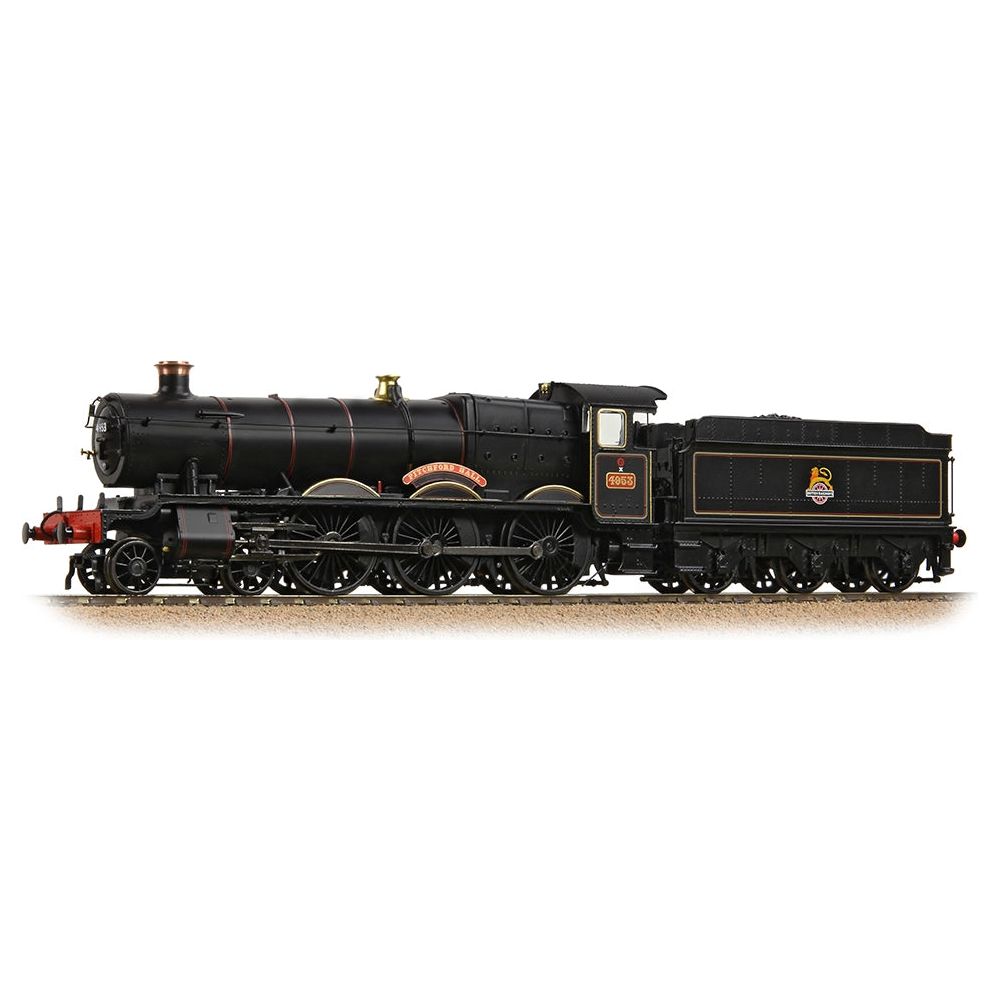 BRANCHLINE GWR 49XX 'Hall' 4953 'Pitchford Hall' BR Lined Black (Early Emblem)