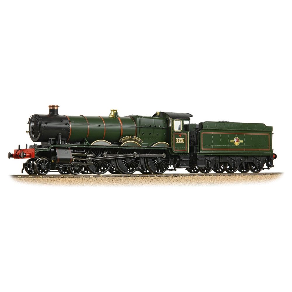 BRANCHLINE GWR 49XX 'Hall' 4936 'Kinlet Hall' BR Lined Green (Late Crest)