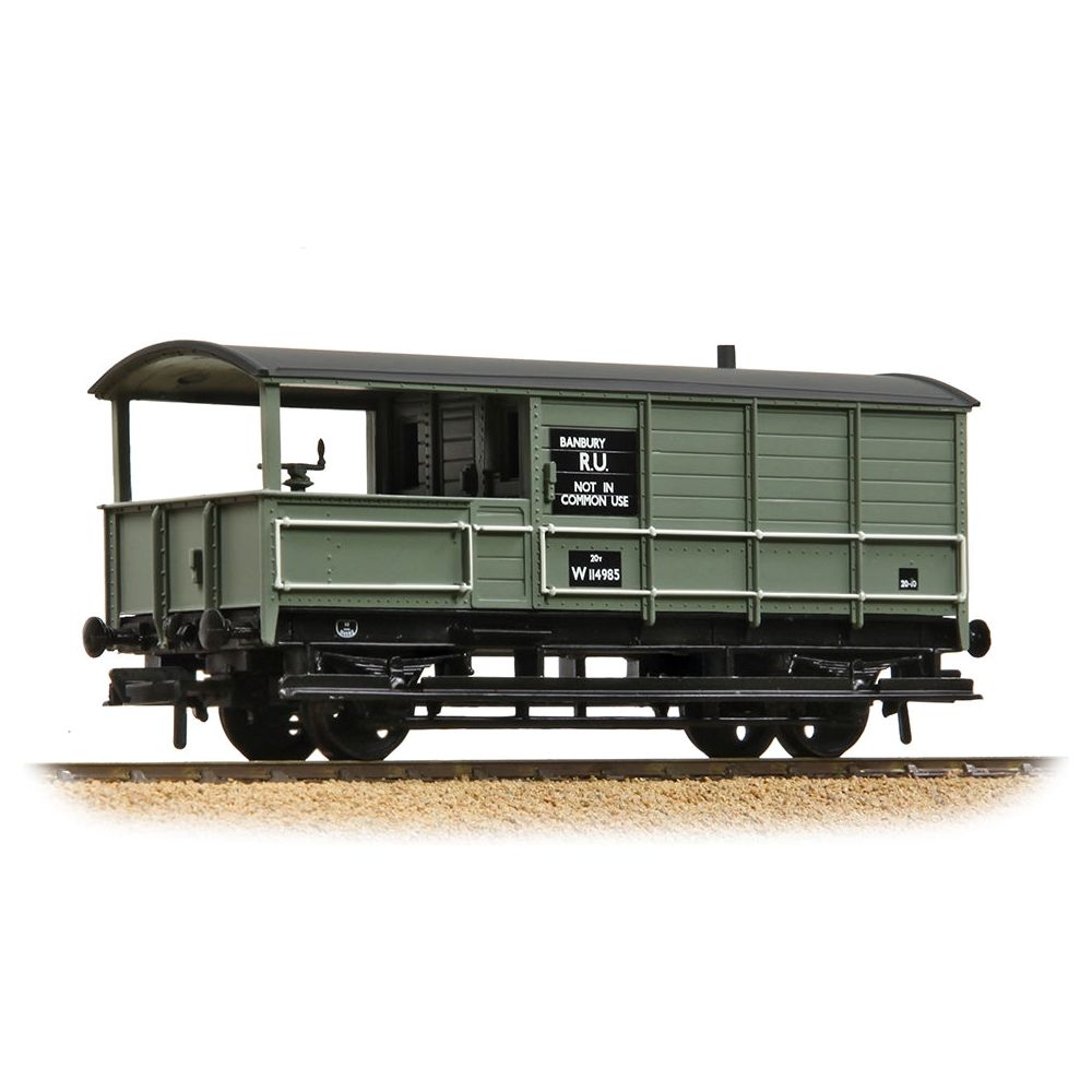 BRANCHLINE GWR 20T 'Toad' Brake Van BR Grey (Early)