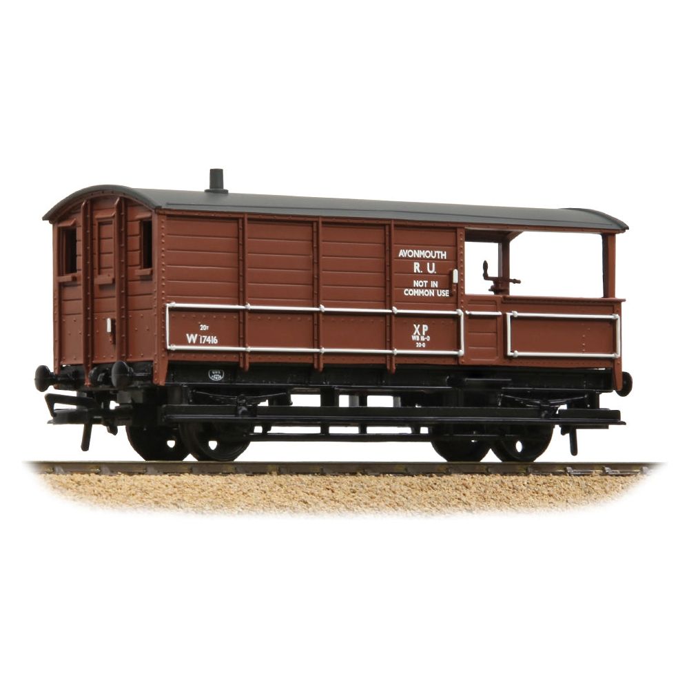 BRANCHLINE GWR 20T 'Toad' Brake Van BR Bauxite (Early)