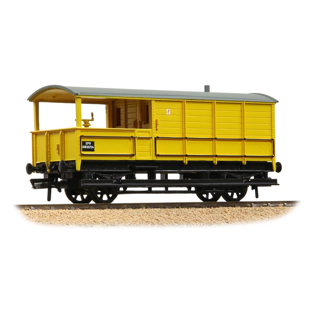 BRANCHLINE GWR 20T 'Toad' Brake Van BR Departmental Yellow