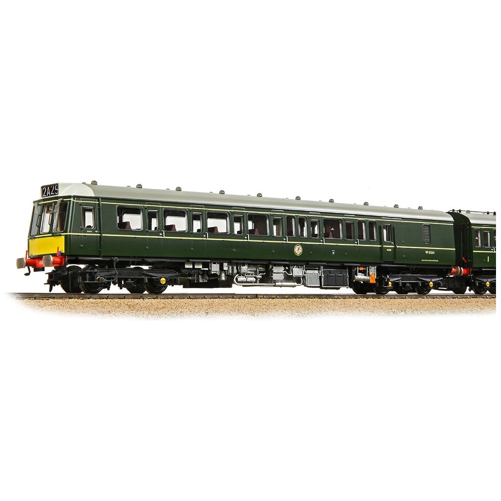 BRANCHLINE Class 117 3-Car DMU R334 BR Green (Small Yellow Panels)