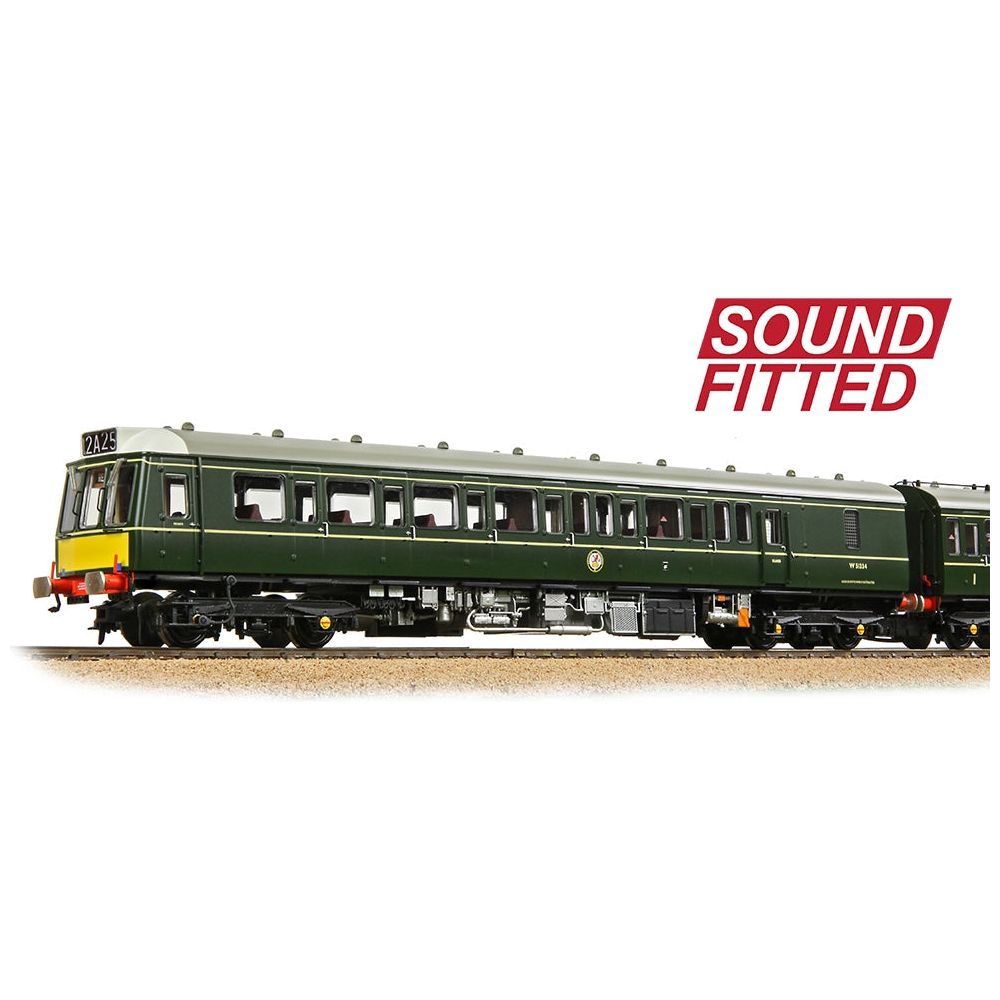 BRANCHLINE Class 117 3-Car DMU R334 BR Green (Small Yellow Panels)