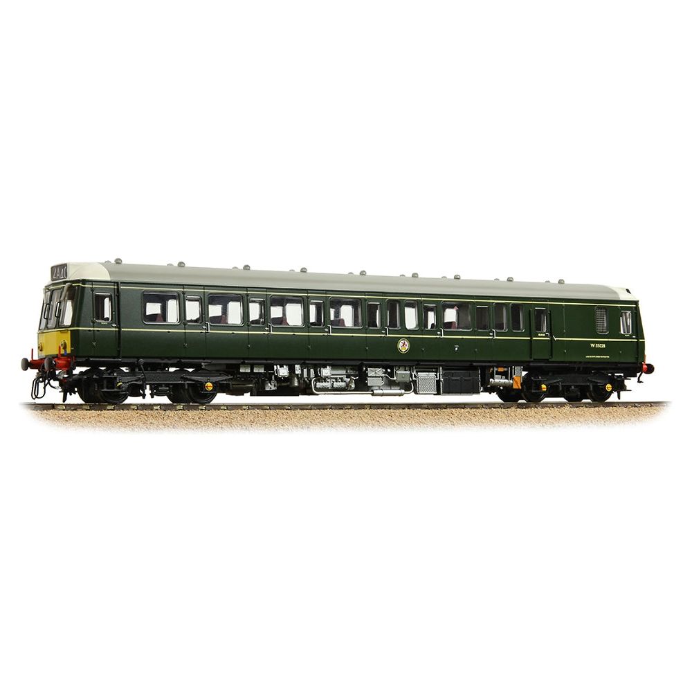 BRANCHLINE Class 121 Single-Car DMU W55028 BR Green (Small Yellow Panels)