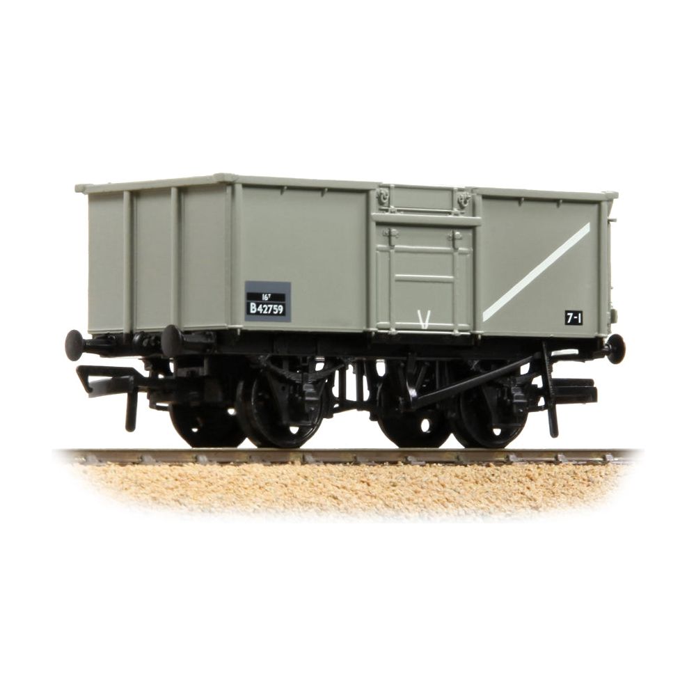 BRANCHLINE BR 16T Steel Mineral Wagon Top Flap Doors BR Grey (Early)