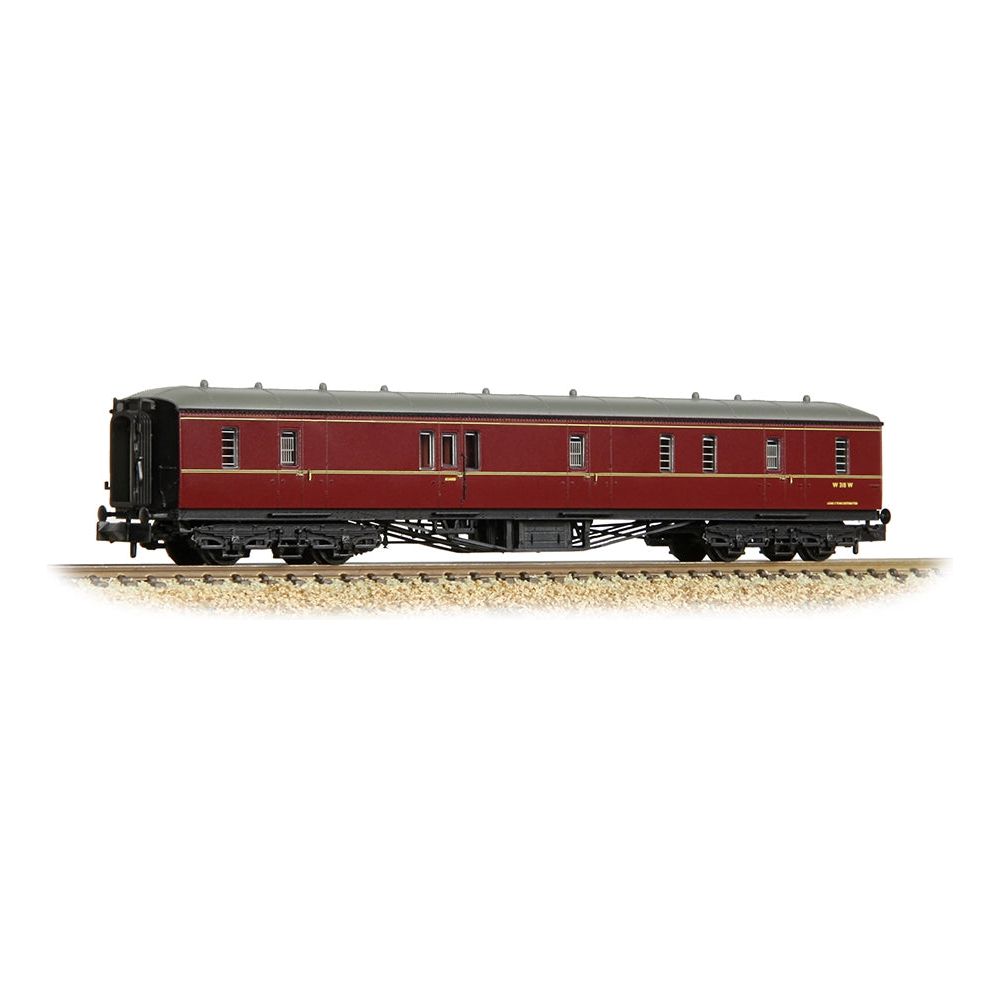 GRAHAM FARISH GWR Hawksworth Full Brake BR Maroon