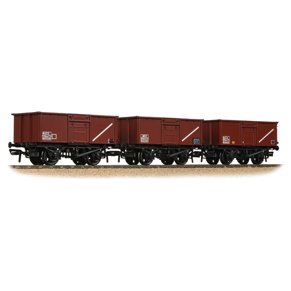 BRANCHLINE BR 16T Steel Mineral Top Flap Doors 3-Wagon Pack BR Bauxite (TOPS)